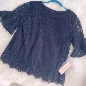 Lace blouse by Nanette Lenore. Brand new with a tag.